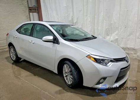 2015 Toyota Corolla L z USA, uszkodzony, nr VIN 2T1BURHE3FC404961